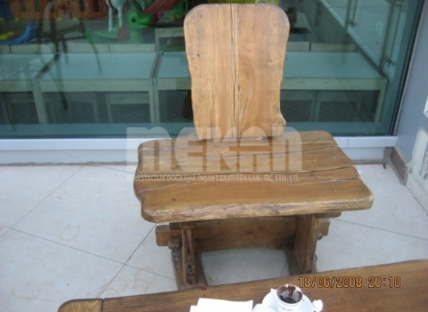 Ahşap Bahçe Oturma Grupları