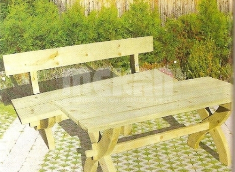 Ahşap Bahçe Oturma Grupları