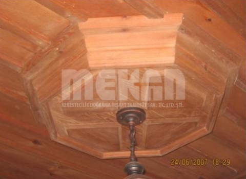 Ahşap Tavan Göbekleme