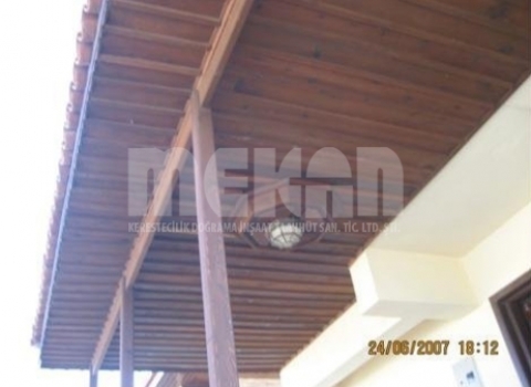 Ahşap Tavan Göbekleme